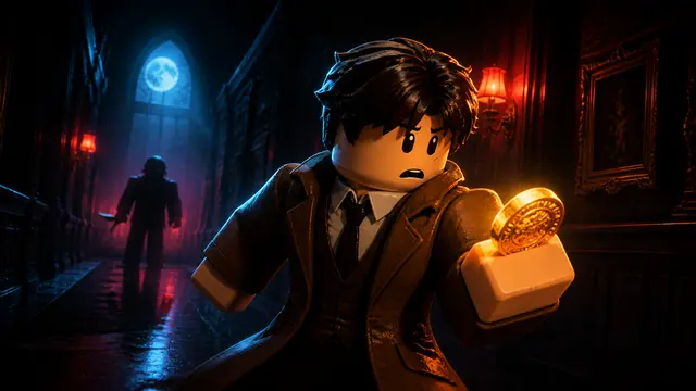 Murder Mystery 2 script thumbnail — Role ESP, Coin Farm, Silent Aim